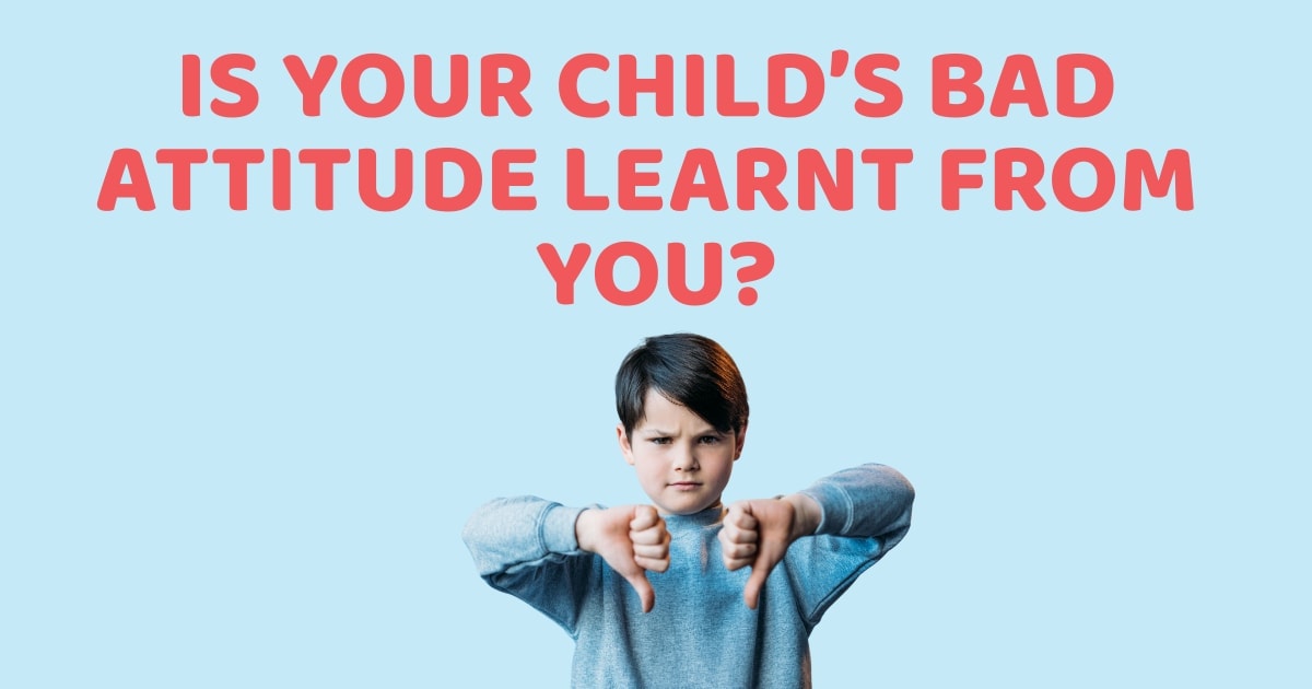 how to deal with children bad attitude